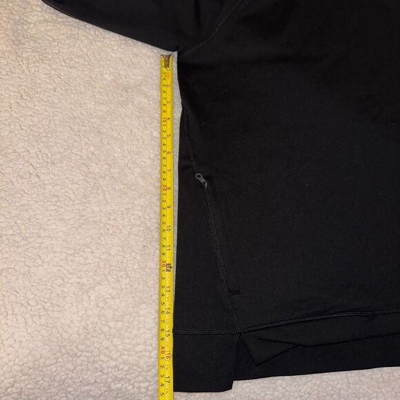 Aerie Offline Womens Black Athletic Hooded Sweatshirt Medium EUC - Picture 8 of 10